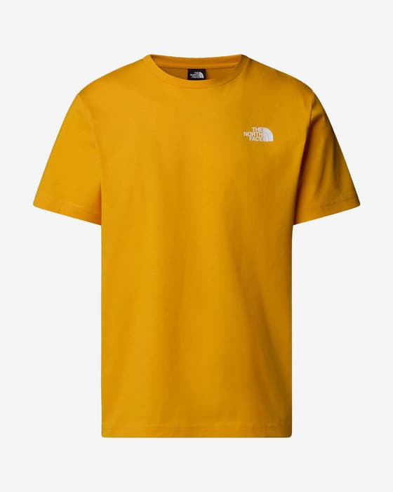 T-shirt The North Face Redbox kortemouwen oranje zwart
