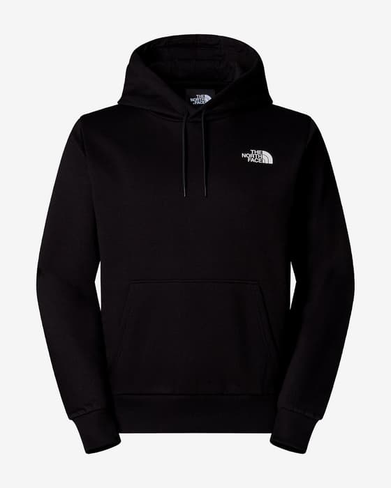 Felpa con cappuccio The North Face Dome nero opaco