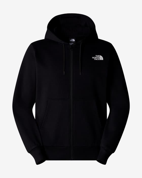 Felpa con cappuccio The North Face Dome Full Zip nero intenso