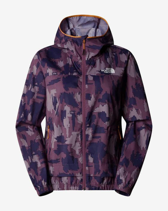 Chaqueta con capucha The North Face Mountain Athletics Wind Track lila mujer