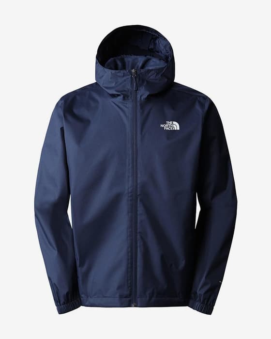 Giacca sottile The North Face Quest DryVent blu marino logo bianco