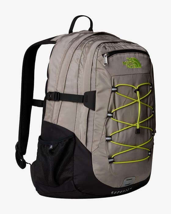 The North Face Borealis Classic Backpack 29L light grey black yellow