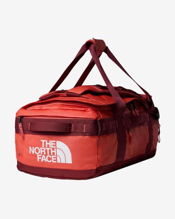 The North Face Base Camp Voyager Duffle Bag 42L Burgundy Red