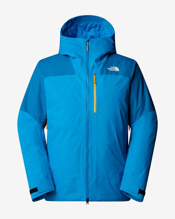 Chaqueta con capucha The North Face Sarsen Insulated azul ultra
