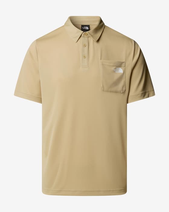 Polo The North Face New Tanken manga curta bege