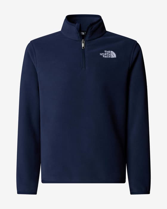 Forro polar The North Face Glacier Quarter Zip azul oscuro infantil