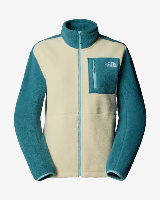 Forro polar The North Face Yumiori Full Zip beige azul verdoso mujer