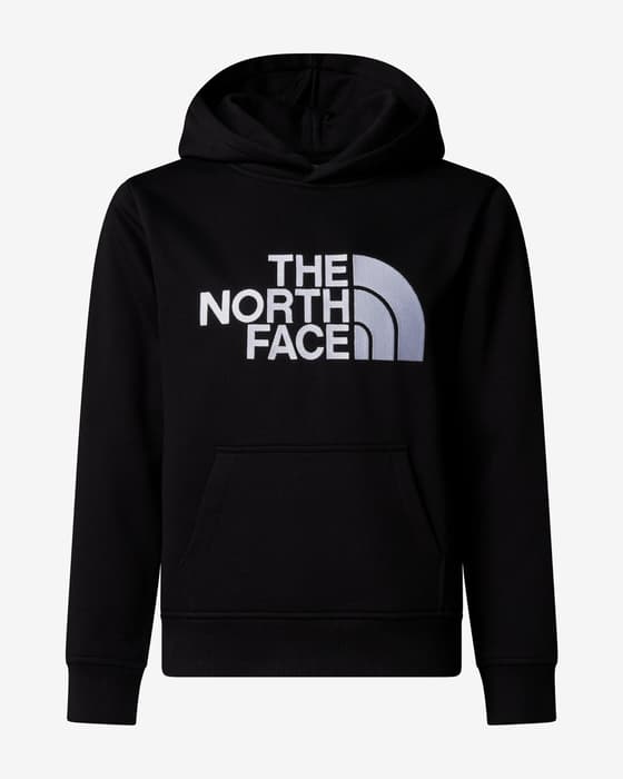 Sudadera con capucha The North Face Drew Peak negro eclipse blanco infantil