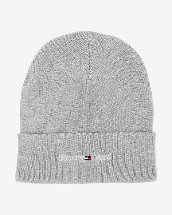 Gorro Tommy Jeans Sport gris