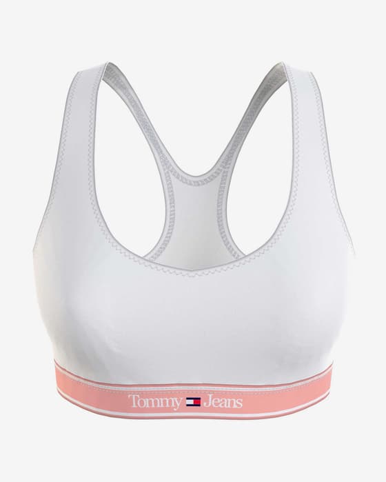 Sujetador Tommy Hilfiger Essentials WB blanco rosa