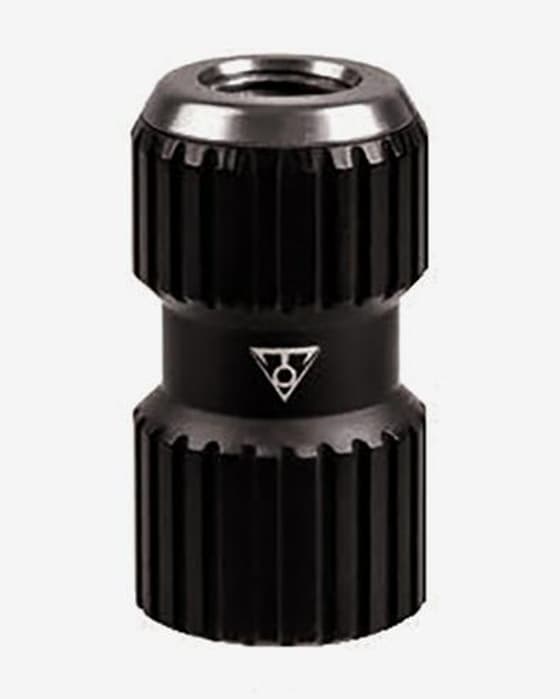 Topeak Nano AirBooster-ventiel zwart