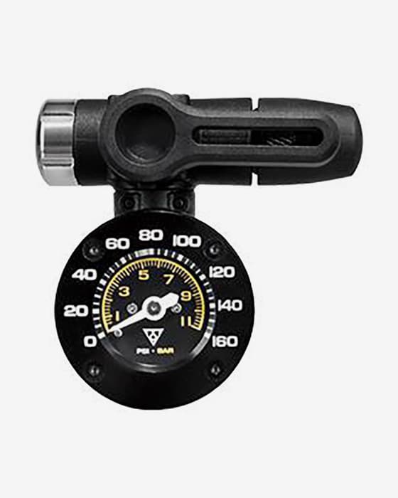 Topeak Shuttle Gauge G2 zwarte manometer