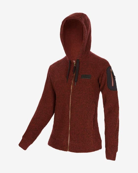 Trangoworld Gower Fleece Brown Women