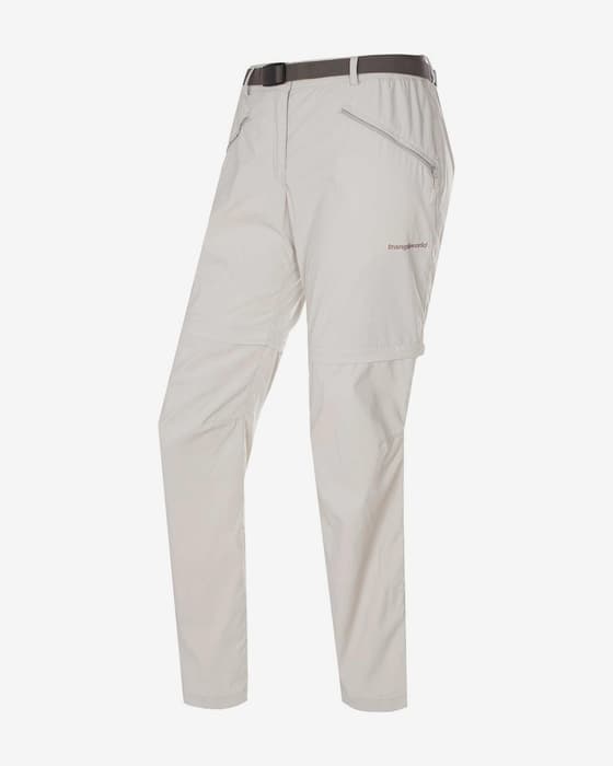 Pantalón convertible Trangoworld Buhler VN blanco mujer