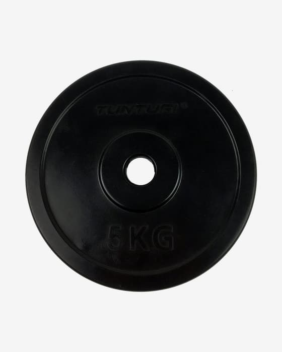 Tarcza gumowa Tunturi 5 kg czarna