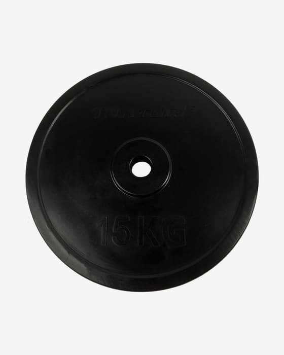 Tarcza gumowa Tunturi 15 kg czarna