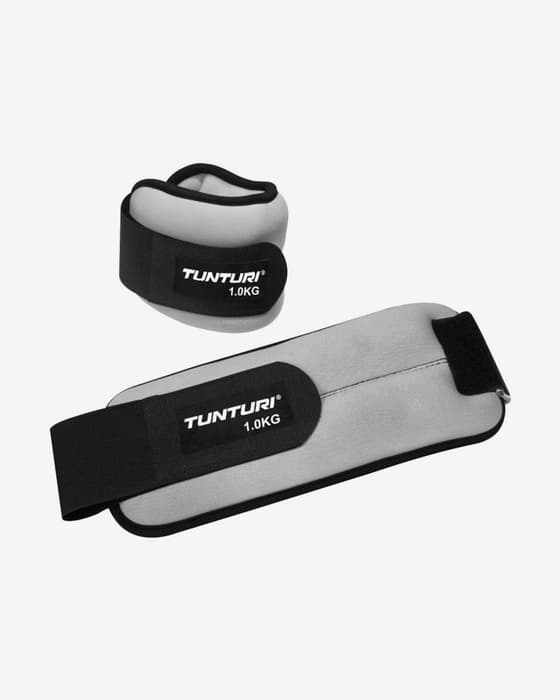 Chevillère-poignet Tunturi 0,5 kg (la paire) noir gris
