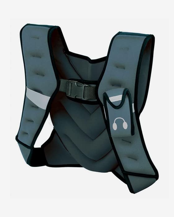Gilet lesté Tunturi 5 kg gris