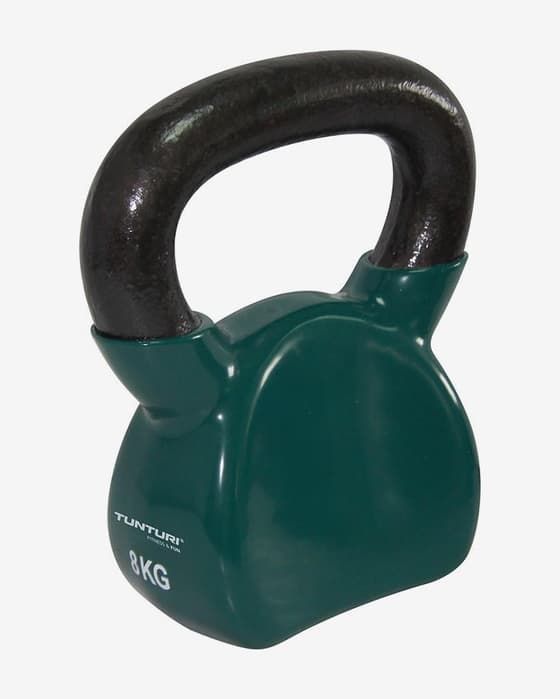 Tunturi Vinyl Kettlebell 8 kg Green