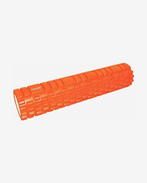 Rodillo de masaje Tunturi Foam Grid 61 cm naranja