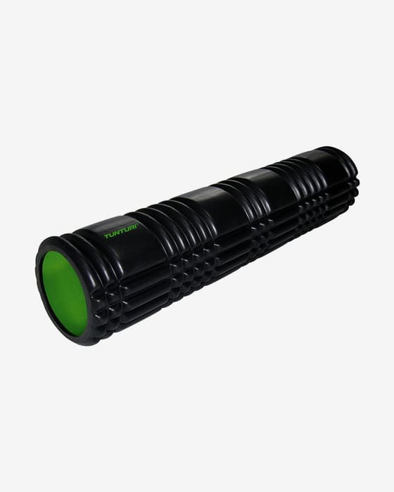 Rodillo de masaje Tunturi Grid Foam 61 cm negro verde