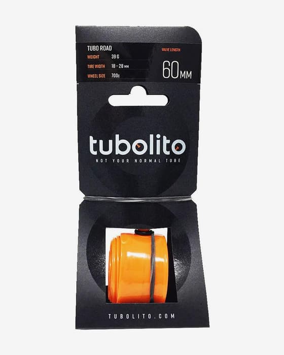 Cámara Tubolito Tubo Road 700C x 60 mm naranja