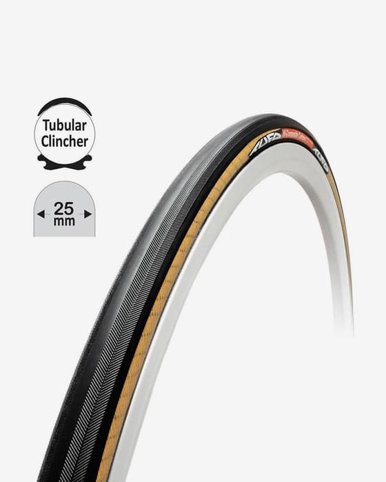 Tubular Tufo HI-Composite Carbon 700x23 negro beige