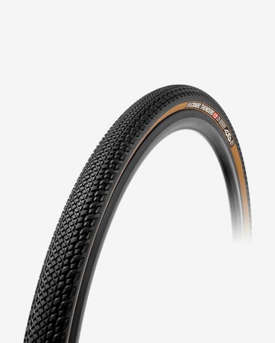 Cubierta Tufo Gravel Thundero 700x48 Tubeless Ready negro marrón