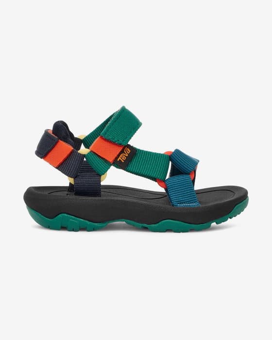 Sandalias Teva Hurricane XLT 2 verde naranja bebé