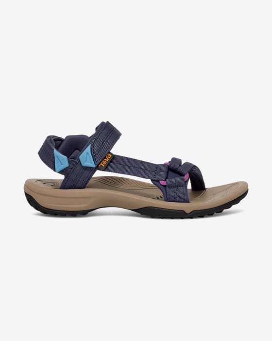 Sandalias Teva Terra Fi Lite azul noche marrón mujer