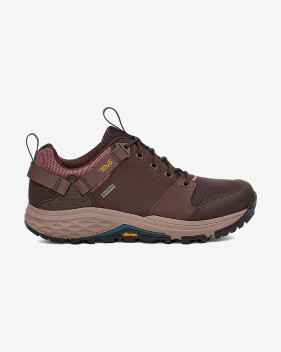 Teva Grandview Low GORE-TEX Damen Trekkingschuhe granatrot