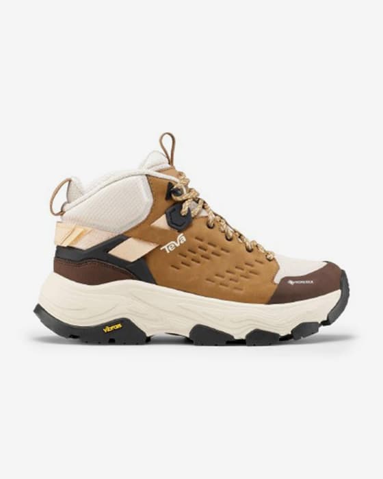 Botas Teva Grandview Max GORE-TEX marrón blanco mujer