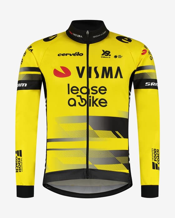 Chaqueta Team Visma Lease a Bike Second Half 2025 Replica amarillo