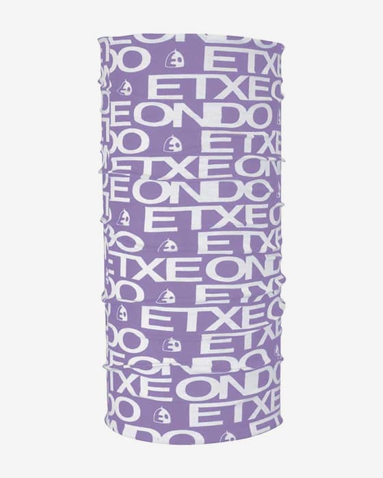 Tubular Etxeondo Toki violeta blanco