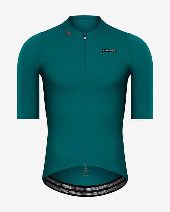Maillot Etxeondo Alde 110LW manche courte vert émeraude