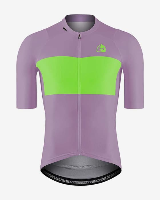 Maillot Etxeondo Biko manche courte violet vert