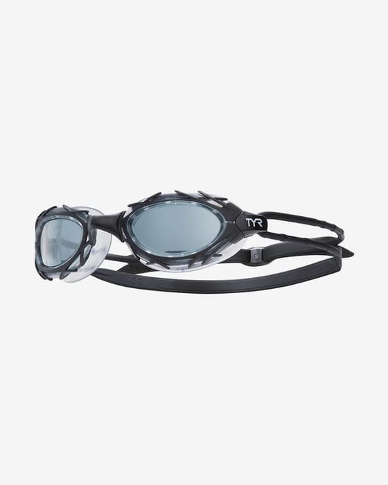 Óculos de natação TYR Nest Pro preto com lentes esfumadas