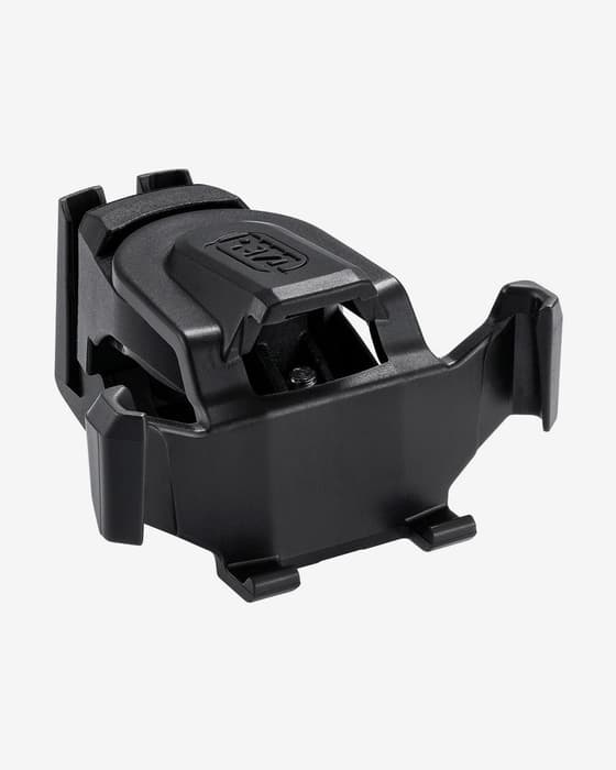 Adaptador de luz frontal Petzl para guiador ou selim preto