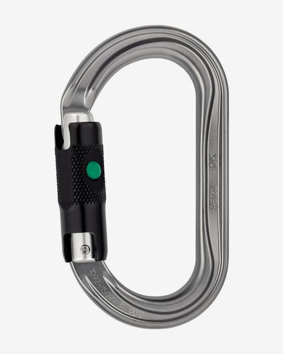 Mosquetón Petzl OK negro