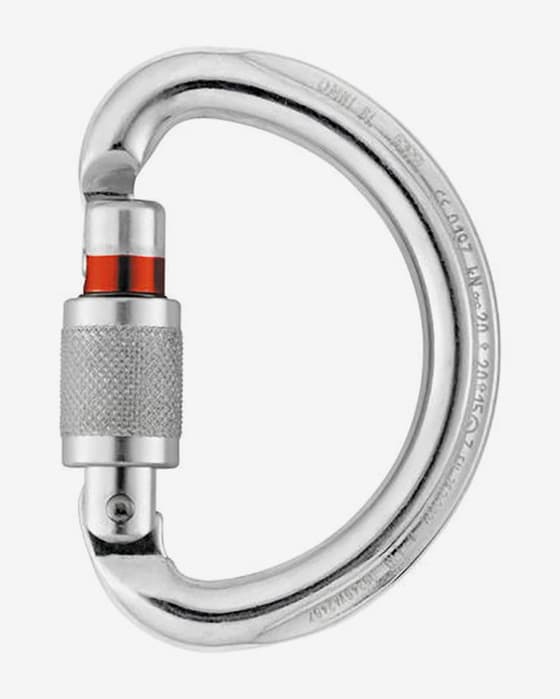 Mosquetón Petzl Omni Screw-Lock