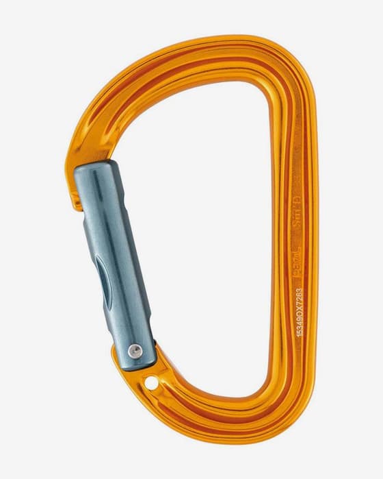 Mosquetón Petzl Sm'D amarillo