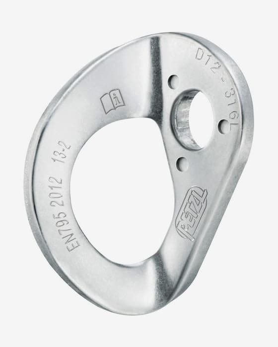 Plaqueta de anclaje Petzl Coeur Stainless 12 mm (20 unidades)