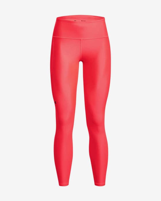 Malla larga Under Armour HeatGear No-Slip Waistband Full-Length rosa mujer