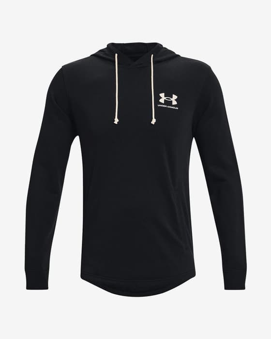 Sudadera con capucha Under Armour Rival Terry Logo negro
