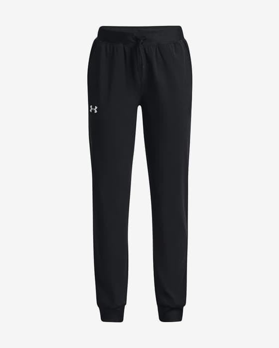 Pantalón largo Under Armour Sport Woven negro niña