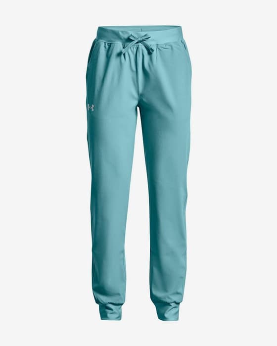 Pantalón largo Under Armour Sport Woven azul claro niña