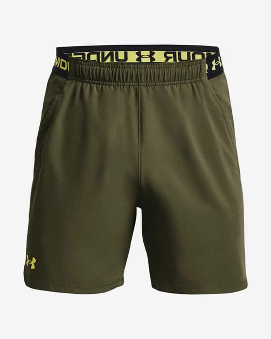Pantalón corto Under Armour Vanish Woven 6in verde oscuro verde claro