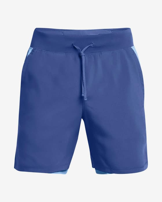 Shorts Under Armour Launch Elite 2-in-1 18 cm Blue