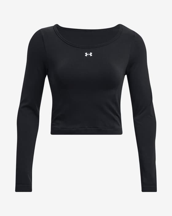 Camisola Under Armour Train Seamless manga comprida preto mulher
