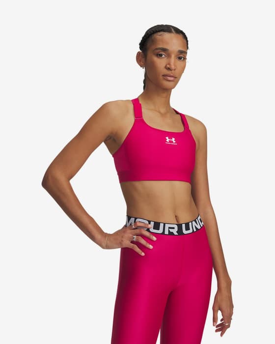 Sujetador Under Armour High rosa fucsia